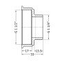 Перехідник Thermo Alliance Standart 1 1/2"х1 1/4" ВЗ SD4094032