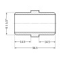 Ніпель Thermo Alliance Standart 1 1/2" ЗР SD4074040