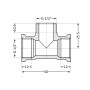 Трійник Thermo Alliance Standart 1/2" ВЗВ SD41515