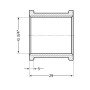 Муфта Thermo Alliance Standart 3/4" ВР SD40420