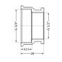 Муфта Thermo Alliance Standart 1/2"х3/4" ВР SD4051520