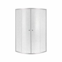 Душевая кабина Lidz Latwa SC80x80.SAT.HIGH.FR, стекло Frost 4 мм без поддона