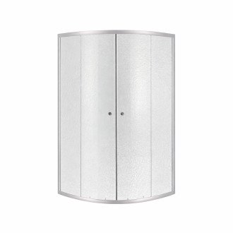 Душова кабіна Lidz Latwa SC80x80.SAT.MID.FR, скло Frost 4 мм без піддона
