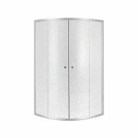 Душова кабіна Lidz Latwa SC80x80.SAT.LOW.FR, скло Frost 4 мм без піддона