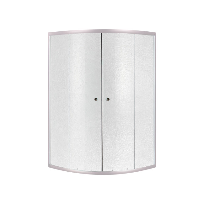 Душова кабіна Lidz Latwa SC90x90.SAT.HIGH.FR, скло Frost 4 мм без піддона