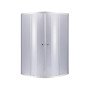 Душова кабіна Lidz Latwa SC90x90.SAT.HIGH.GR, скло тоноване 4 мм без піддона