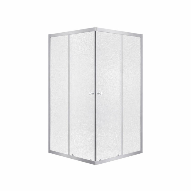 Душова кабіна Lidz Wawel SC80x80.SAT.LOW.FR, скло Frost 4 мм без піддона