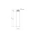 Подовжувач Thermo Alliance Standart 100х1/2" хром SD13015100