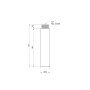 Подовжувач Thermo Alliance Standart 100х1/2" хром SD13015100