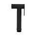 Лейка для гигиенического душа Qtap Rucni округлая QT889910842855OB Black Matt