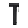 Лійка для гігієнічного душу Qtap Rucni округла QT889910842855OB Black Matt