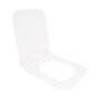 Qtap Сидіння для унітаза (Crow 640) 460x350x47 мм, White, з мікроліфтом, Slim Duroplast, Quick Release QTSC179W48700
