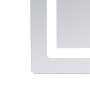 Дзеркало Lidz Kubis (KU2) 800х600 з LED-підсвічуванням Touch, з антизапотіванням, з димером, рег. яскравості LD78LF904806048446