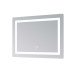 Дзеркало Lidz Kubis (KU2) 800х600 з LED-підсвічуванням Touch, з антизапотіванням, з димером, рег. яскравості LD78LF904806048446
