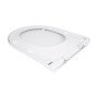 Qtap Сидіння для унітаза (Robin 490, Scorpio 490) 430x363x60 мм, White, з мікроліфтом, Slim Duroplast, MagLock QTSC179W48915