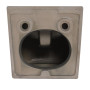 Біде підвісне  Qtap Tern 520x350x330 мм, Stone grey QT17551303GSG