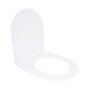 Qtap Сидіння для унітаза (Jay 640, Swan 640) 422x360x30 мм, White, з мікроліфтом, Slim Duroplast, Quick Release QTSC179W48699