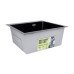 Lidz Handmade H5050HB Мойка для кухни интегрированная Decor Black PVD Honeycomb 2,5/0,5 мм LDH5050BDECPVD48369