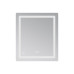 Дзеркало Lidz Kubis 700х800 з LED-підсвічуванням Touch, з антизапотіванням, з димером, рег. яскравості LD78LF904708048447