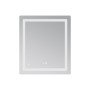 Дзеркало Lidz Kubis 700х800 з LED-підсвічуванням Touch, з антизапотіванням, з димером, рег. яскравості LD78LF904708048447