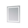 Дзеркало Lidz Kubis 700х800 з LED-підсвічуванням Touch, з антизапотіванням, з димером, рег. яскравості LD78LF904708048447