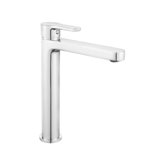 Смеситель латунный для раковины Lidz Astra 001FH высокий (k35) LDAST001FHCRM48090 Chrome