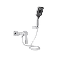Змішувач для душу Qtap Capricorn з душовим гарнітуром Chrome (k35) QTCAP4060102C48221
