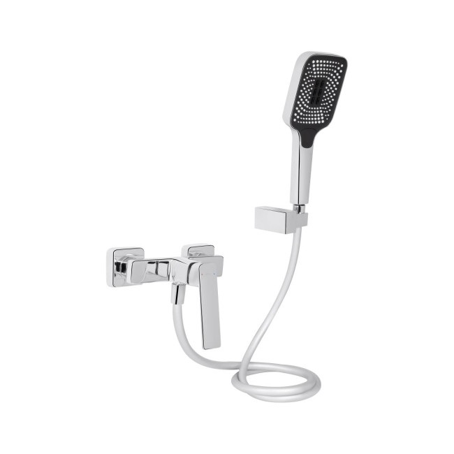 Змішувач для душу Qtap Capricorn з душовим гарнітуром Chrome (k35) QTCAP4060102C48221