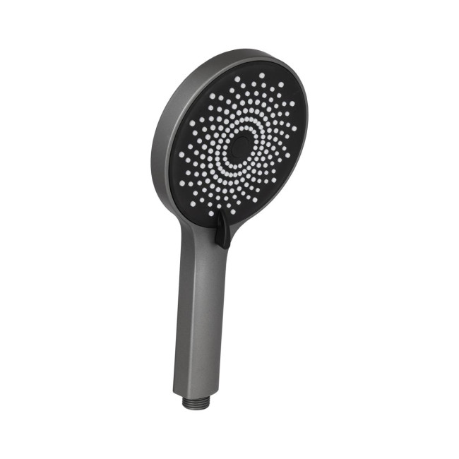 Лійка для ручного душу Lidz Niagara 32 120 мм округла LDNIA32GRP48536 Graphite