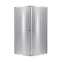 Душова кабіна Lidz Latwa SC90x90.SAT.LOW.DGR, скло темне тоноване 4 мм без піддона