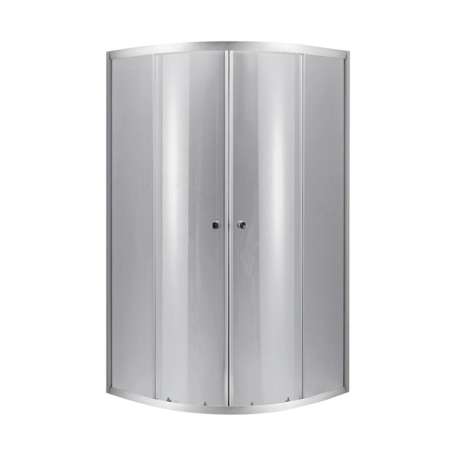 Душова кабіна Lidz Latwa SC90x90.SAT.LOW.DGR, скло темне тоноване 4 мм без піддона