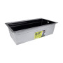 Lidz Handmade H7545B Мийка для кухні інтегрована Decor Black PVD Honeycomb 3,0/1,0 мм LDH7545BDECPVD48373