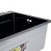Lidz Handmade H7545B Мийка для кухні інтегрована Decor Black PVD Honeycomb 3,0/1,0 мм LDH7545BDECPVD48373