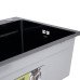 Lidz Handmade H7545B Мийка для кухні інтегрована Decor Black PVD Honeycomb 3,0/1,0 мм LDH7545BDECPVD48373
