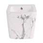 Біде підвісне Qtap Tern 520x350x330 мм, Marble QT17551303GMR