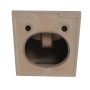 Біде підвісне Qtap Tern 520x350x330 мм, Marble QT17551303GMR