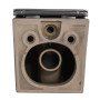 Унітаз підвісний Tern Ultra Quiet 490×365×325 мм, Stone Grey, з сидінням Slim Duroplast / Soft-close / Quick Release QT17332303ASSG Qtap