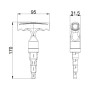 Калібратор з тріскачкою Thermo Alliance для м/п труб d16-32 STD-404