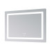 Дзеркало Lidz Kubis (KU2) 1000х800 з LED-підсвічуванням Touch, з антизапотіванням, з димером, рег. яскравості LD78LF6141008048450