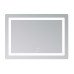 Дзеркало Lidz Kubis (KU2) 1000х800 з LED-підсвічуванням Touch, з антизапотіванням, з димером, рег. яскравості LD78LF6141008048450