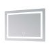 Дзеркало Lidz Kubis (KU2) 1000х800 з LED-підсвічуванням Touch, з антизапотіванням, з димером, рег. яскравості LD78LF6141008048450