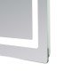 Дзеркало Lidz Kubis (KU2) 1000х800 з LED-підсвічуванням Touch, з антизапотіванням, з димером, рег. яскравості LD78LF6141008048450