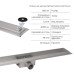 Комплект Qtap Taurus FD800 (BLA) Линейный трап из нержавеющей стали с сухим затвором 800 мм