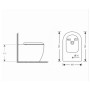 Біде підлогове Qtap Jay 560х360х410 мм, White QT07443375W