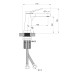 Смеситель для раковины низкий Qtap Arvin  QTARV270CRM48638 Chrome