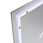 Дзеркало Qtap Taurus (TA1) 1000×800 мм з LED-підсвічуванням Touch, з антизапотіванням, з димером, рег. темп. кольору (3000-6500K) QTTAU100080048956