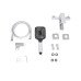 Смеситель для ванны Qtap Capricorn с душевым гарнитуром Chrome (k35) QTCAP3060102C48222