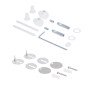 Унітаз підвісний Crow Rimless 485х340х330 мм, White, з сидінням Slim Duroplast/ Soft-close/ Quick Release QT05335171RW Qtap