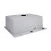 Lidz Handmade H6050H Мийка для кухні інтегрована Decor Honeycomb 2,5/0,5 мм LDH6050DEC48370