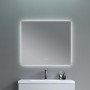 Дзеркало Qtap Taurus (TA2) 800×600 мм з LED-підсвічуванням Touch, з антизапотіванням, з димером, рег. темп. кольору (3000-6500K) QTTAU8006004895